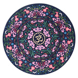 Nagudi Small Round Mat Yoga Mat Non-slip Natural Rubber - Shopway