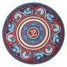 Nagudi Small Round Mat Yoga Mat Non-slip Natural Rubber - Shopway