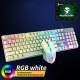 Kuiying T6RGB Luminous Keyboard And Mouse Set - Shopway