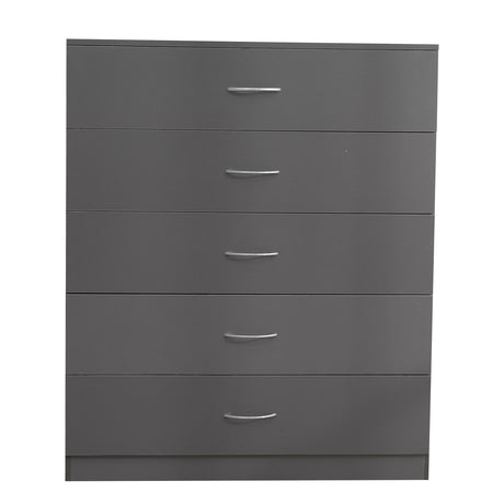 5 Layers Chest of Drawer Display Table Side Cabinet for Bedroom Living Room Kitchen Hallway Shopway.