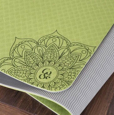 Two-color TPE Non-slip Yoga Mat Fitness Mat - Shopway