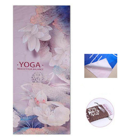 Non-slip yoga cloth mat - Shopway