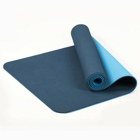 Yoga Mat Thickened 8mm Two-color Lengthened Yoga Mat 18361 Thick 8mm - Shopway