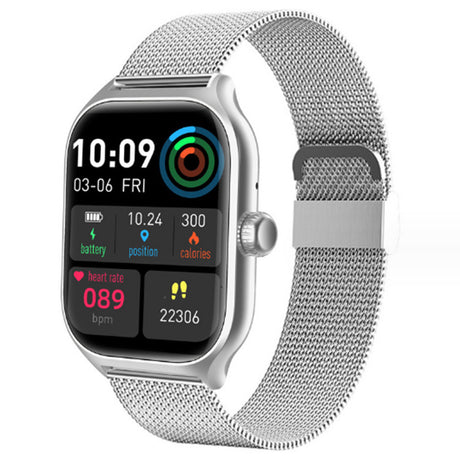 Bluetooth Smart Watch Full Touch Screen Heart Rate Smart Sport Bracelet Shopway.