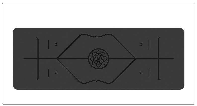 Natural rubber yoga mat - Shopway