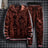 Two-piece hooded sweater gold velvet suit Shopway.