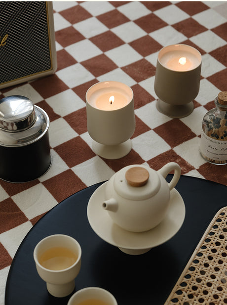 Simple High-footed Teapot Tea Set Shopway.