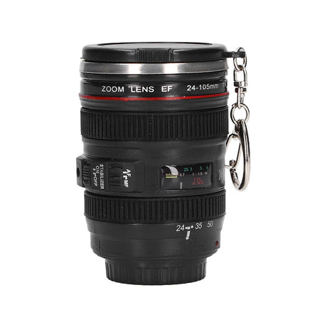 100ml Camera Lens Cup Stainless Steel EF 24‑105mm F 4.0L USM Lens Coffee Mug for Photography Lover - Shopway