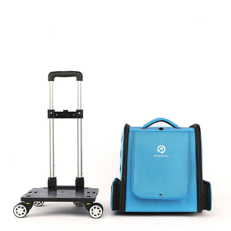 Outdoor Portable Breathable Pet Trolley Bag Shopway.