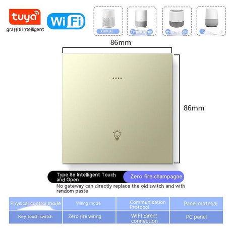 Smart Home WiFi Switch Voice Control Shopway.