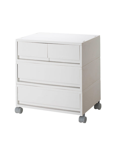 Drawer Type Desktop Double Compartment Storage Box Shopway.