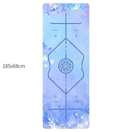 Yoga mat female folding portable - Shopway