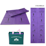 Foldable and portable yoga mat - Shopway