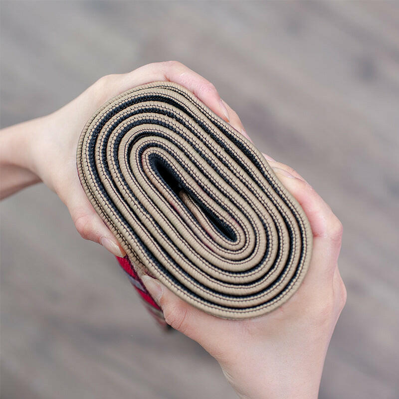 Natural rubber linen yoga mat - Shopway