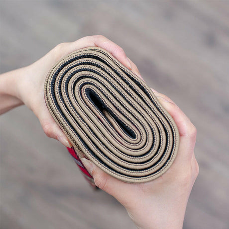 Natural rubber linen yoga mat - Shopway