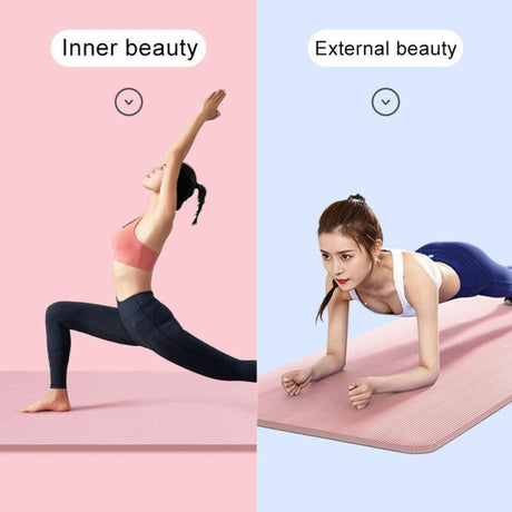 Beginner lengthened non-slip yoga mat - Shopway