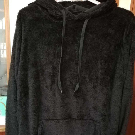 Mens Winter Warm Sweatshirt Hooded Pullover Sportswear Tops Shopway.