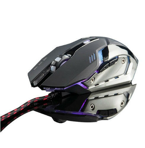 Silent mute computer notebook wired gaming mouse Shopway.