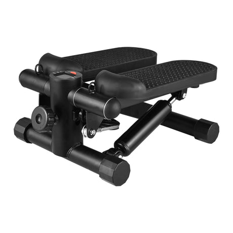 Mini Stepper For Exercise At Home With Resistance Bands LCD Display Capacity 100kg Stair Stepper - Shopway