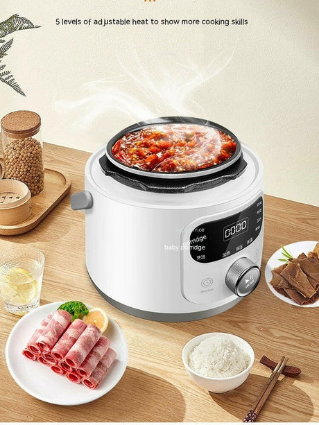 110V V Electric Pressure Cooker Small Household Appliances Shopway.