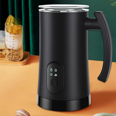 Home Automatic Stainless Steel Electric Hot And Cold Milk Whipping Machine Kitchen Gadgets Shopway.