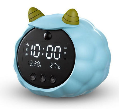 Multifunctional Smart Alarm Clock Voice Dialogue Human Body Induction Shopway.