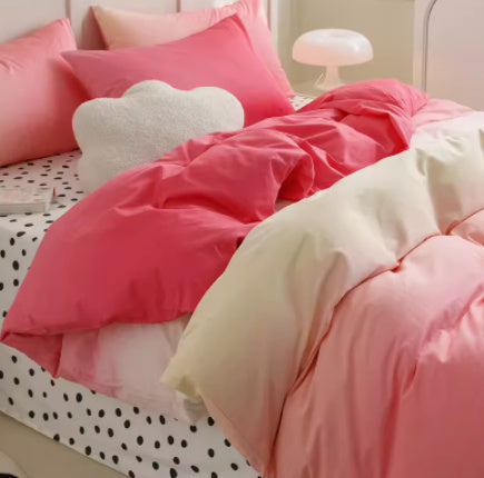 Simple Gradient Color Bed Four Sets Of Cotton Pure Shopway.