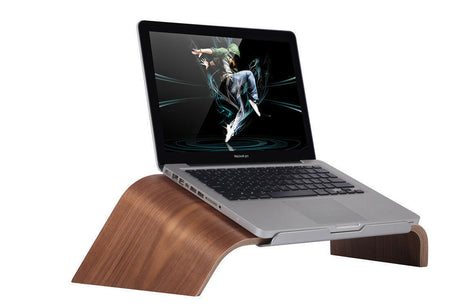 Wooden Laptop Tilt Macbook Stand Laptop Stand - Shopway