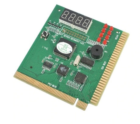 Computer Accessories Fault Diagnosis Card Four-digit Computer Motherboard Four-digit Diagnosis Card PCI Motherboard Test Card Shopway.