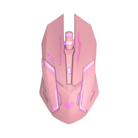 Wireless Charging Silent Gaming Mouse Machinery - Shopway