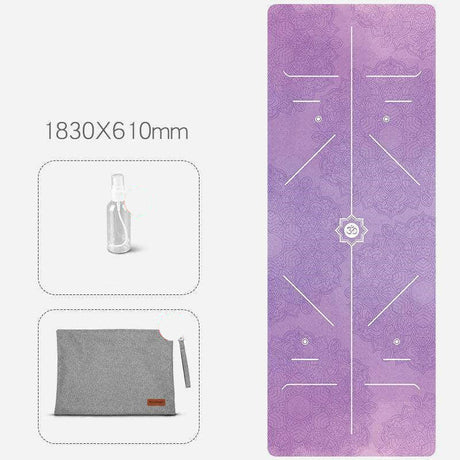 Anti-slip folding yoga mat for yoga beginners - Shopway