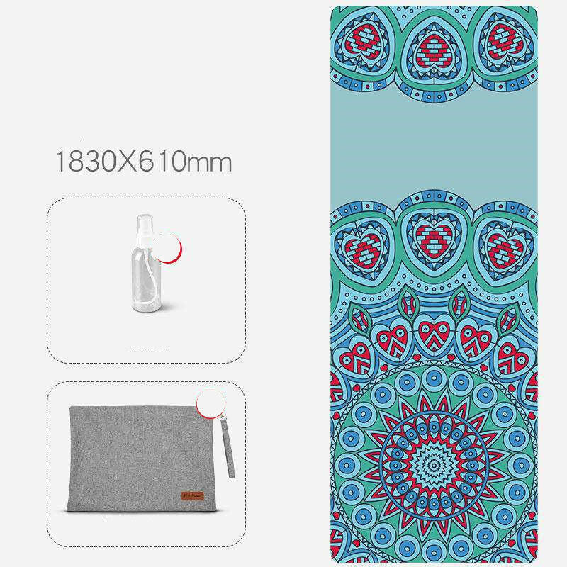 Anti-slip folding yoga mat for yoga beginners - Shopway