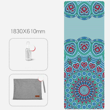 Anti-slip folding yoga mat for yoga beginners - Shopway