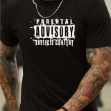 Parents' Advice On Printed T-shirts, Men's T-shirts, Summer Casual Short Sleeved T-shirts Shopway.