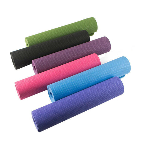 Thick non-slip yoga mat - Shopway