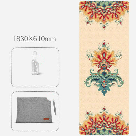 Anti-slip folding yoga mat for yoga beginners - Shopway