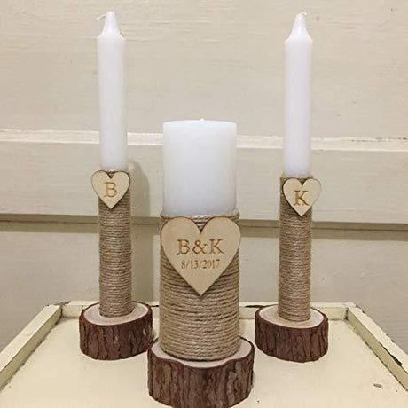 Wooden Wedding Candle Holders Shopway.