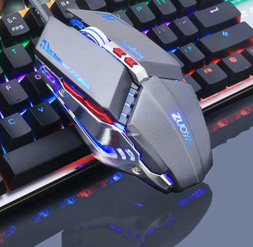 Silent mute computer notebook wired gaming mouse Shopway.