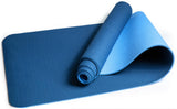 Lengthened Non-Slip Two-Color Yoga Mat Fitness Mat - Shopway
