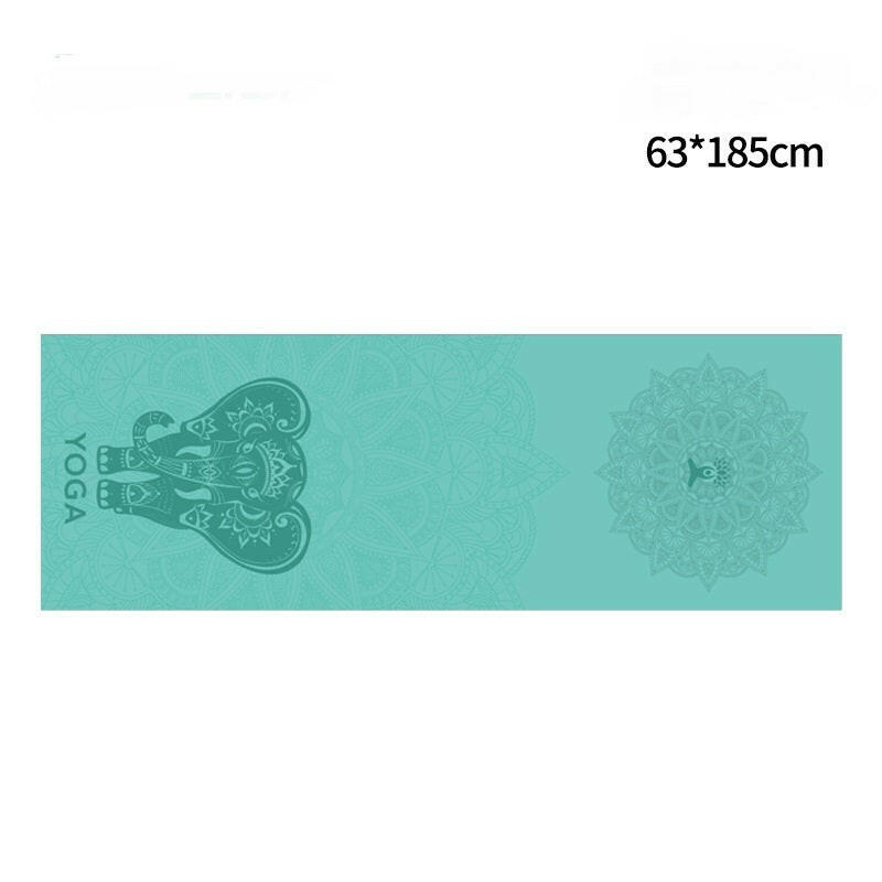 Non-slip printed yoga mat - Shopway