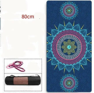 Yoga mat beginner fitness yoga rubber non-slip mat - Shopway