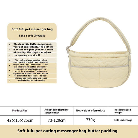 Portable Outdoor Lightweight Adjustable Pet Messenger Bag Shopway.