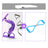 Multi Function Tension Rope Strong Fitness Resistance Bands Latex Pedal Pull Ropes Yoga Fitness Equipment - Shopway