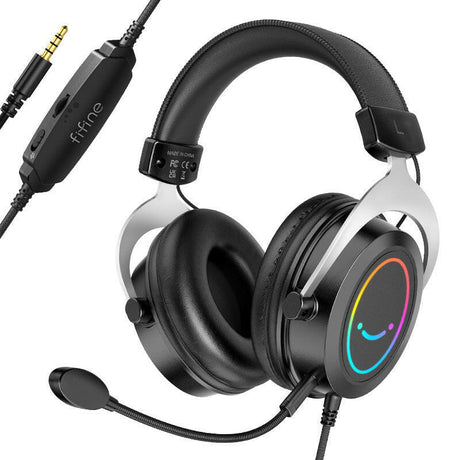 H3 Head-mounted Wired Gaming Headset For E-sports Shopway.