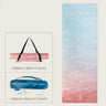 Natural Rubber Thin Portable Yoga Mat Drape - Shopway