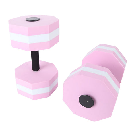 2Pcs Aquatic Dumbbells EVA Flexible Floating Water Dumbbells for Kids Adults Swimming Training Water Sport Shopway.