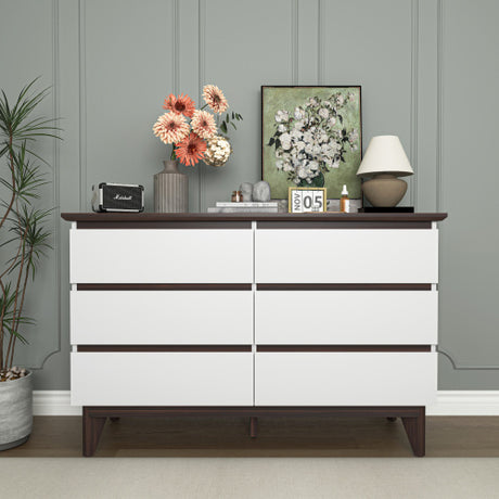 Particle Board Bedroom Living Room 6 Drawer Cabinet Shopway.