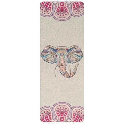 Natural rubber linen yoga mat - Shopway