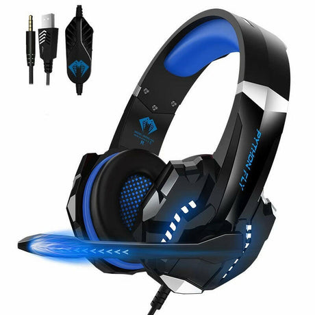Headphones Are Actually Wired Gaming Headsets Shopway.