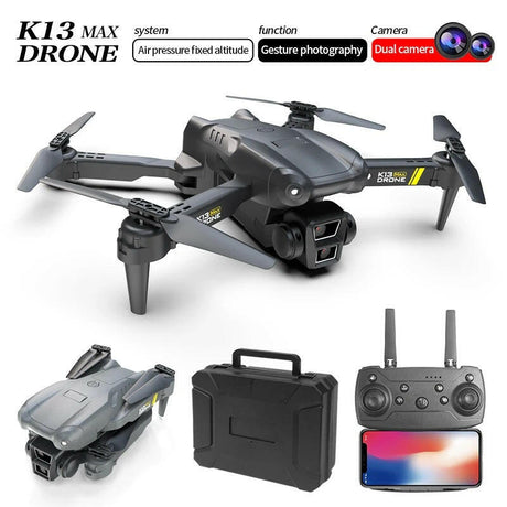 2024 K13 Mini Drone 8K Profesional 4K HD Camera Obstacle Avoidance Aerial Photography 5G 10Km Foldable Quadcopter Toy Sell Apron - Shopway